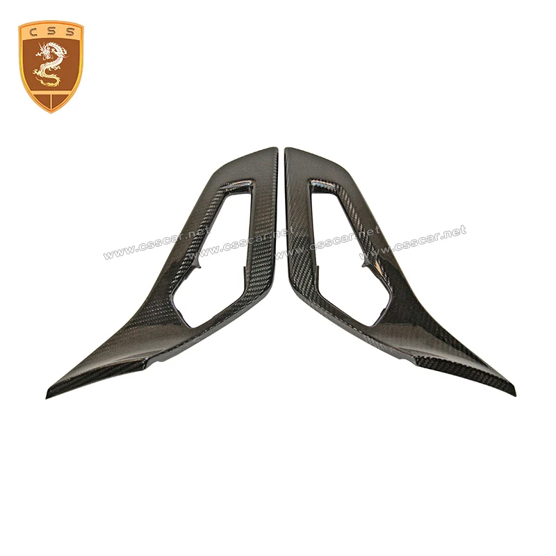 CSSCAR Настоящее углеродное волокно внутренняя дверная ручка на тип внутренней