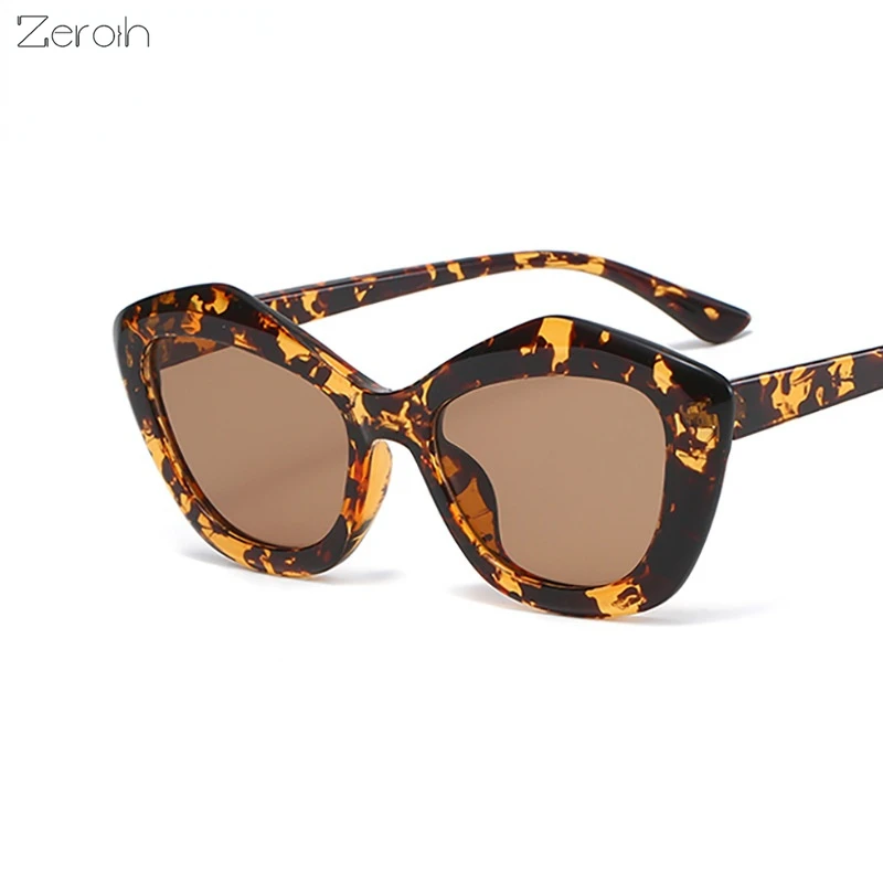 

Fashion Cat Eye Sunglasses Women Irregular Glasses Retro Sunglass Female Luxury Designer Leopard Eyewear UV400 Sun Glass Shades