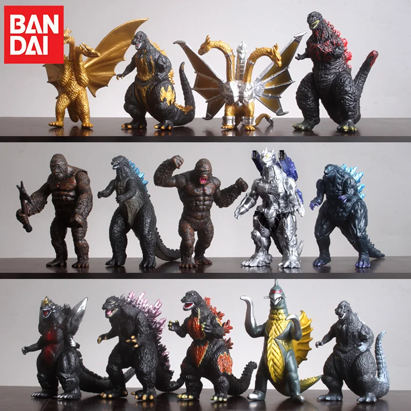 1 шт. 17-30 см Bandai Godzilla против Monster King Kong кукла игрушка экшн-кукла ПВХ ручной работы