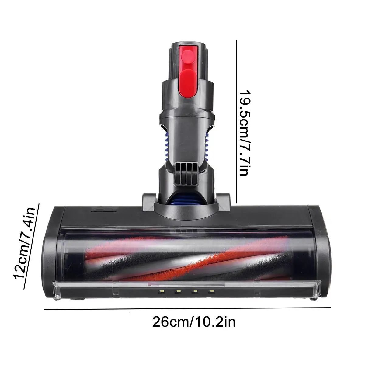 

Floor Brush Head V6 V7 V8 V10 V11 Vacuum Cleaner Parts Match Roller Brush Replacement Home Appliances Accessories