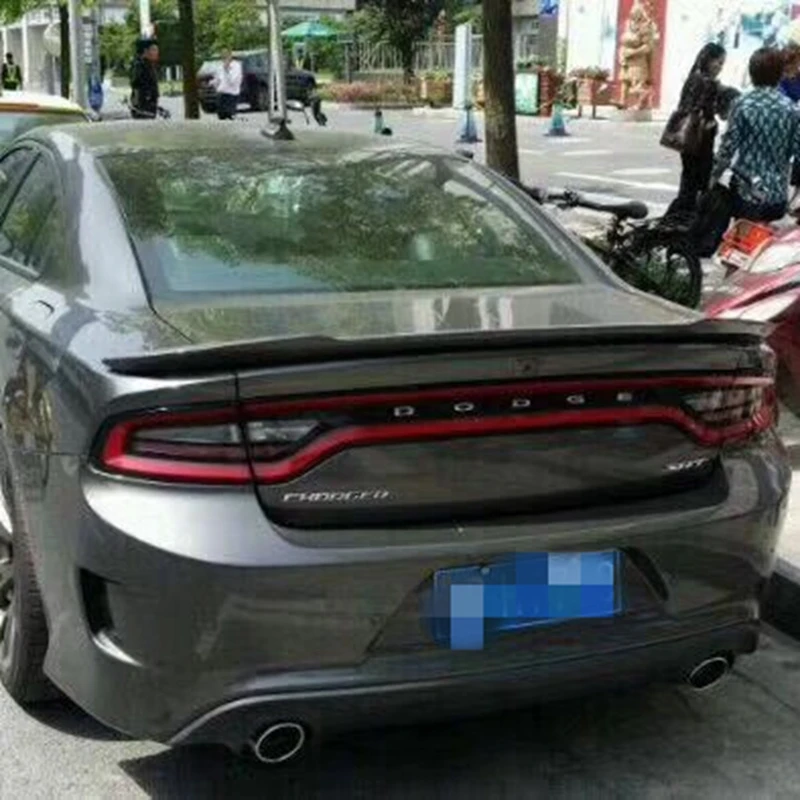 Для Dodge Charger Высокое качество ABS спойлер из материала автомобильные задние крылья