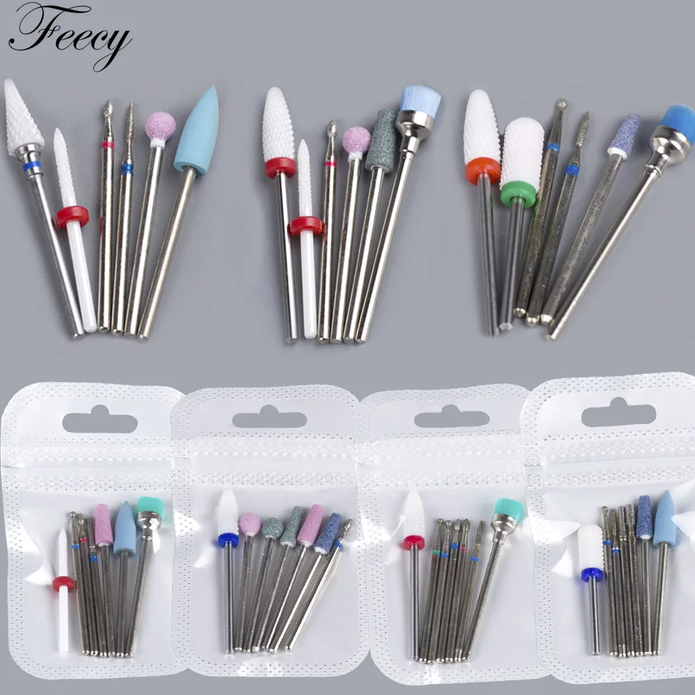

Milling Cutter For Manicure Set Nail Drill Bits Mill Cutters for Removing Gel Varnish Nail Manicure Machine Accessories Pedicure
