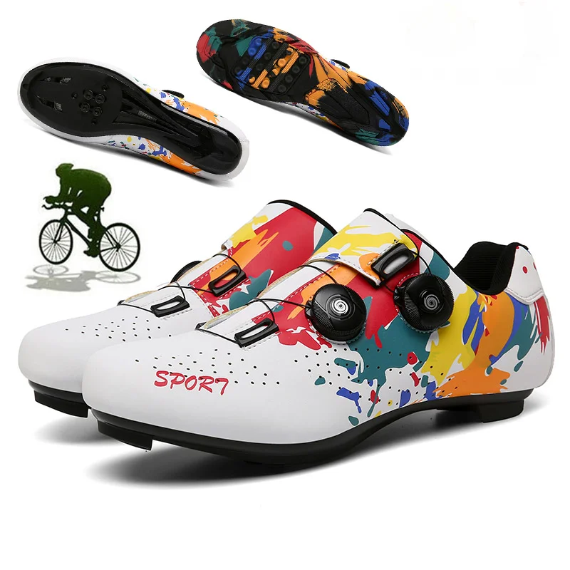 Cycling Shoes Men Bicycle Sneakers sapatilha ciclismo mtb Speed Road Bike Shoes Women Carbon Breathable Locking Racing Sneakers