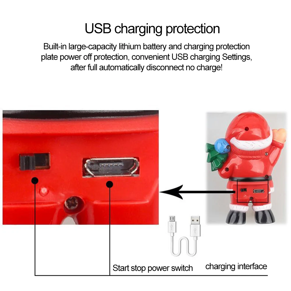 Креативный дизайн носить бамбуковая Стрекоза Санта Клаус индукционный самолет