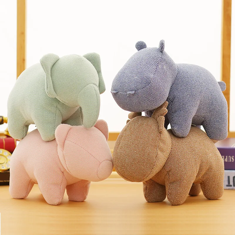 

Creative cute three-dimensional animal doll Nordic style home decoration plush anime plush CN (Origin)