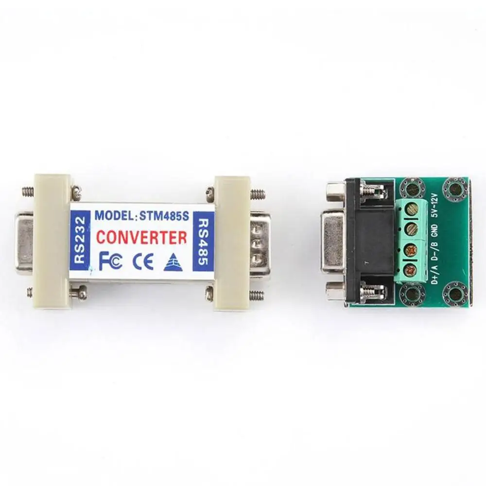 

RS232 To RS485 Transverter Serial Communication Data Converter Small Adapter .