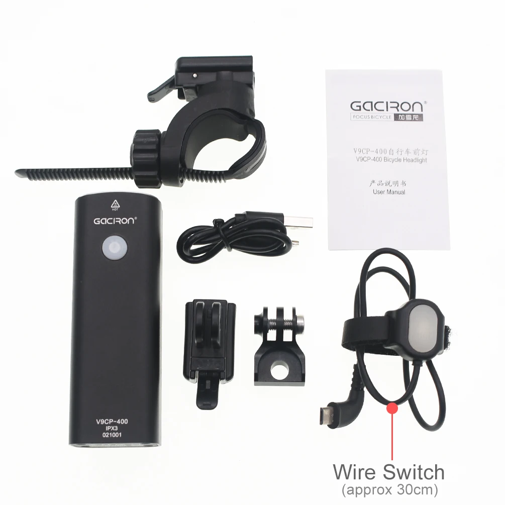 

TWTOPSE Remote Control Bike Lights With Holder 400 Lumen For Brompton Folding Bicycle Front Lights Lamp 2500MAH LED USB 3SIXTY