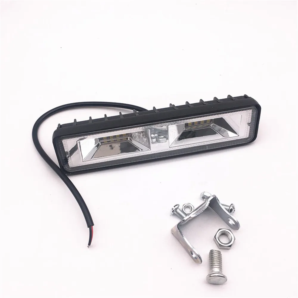 12-24V LED Headlights for Auto Motorcycle Truck Boat Tractor Trailer TAV Spot Flood Light Bar Offroad Fog | Автомобили и