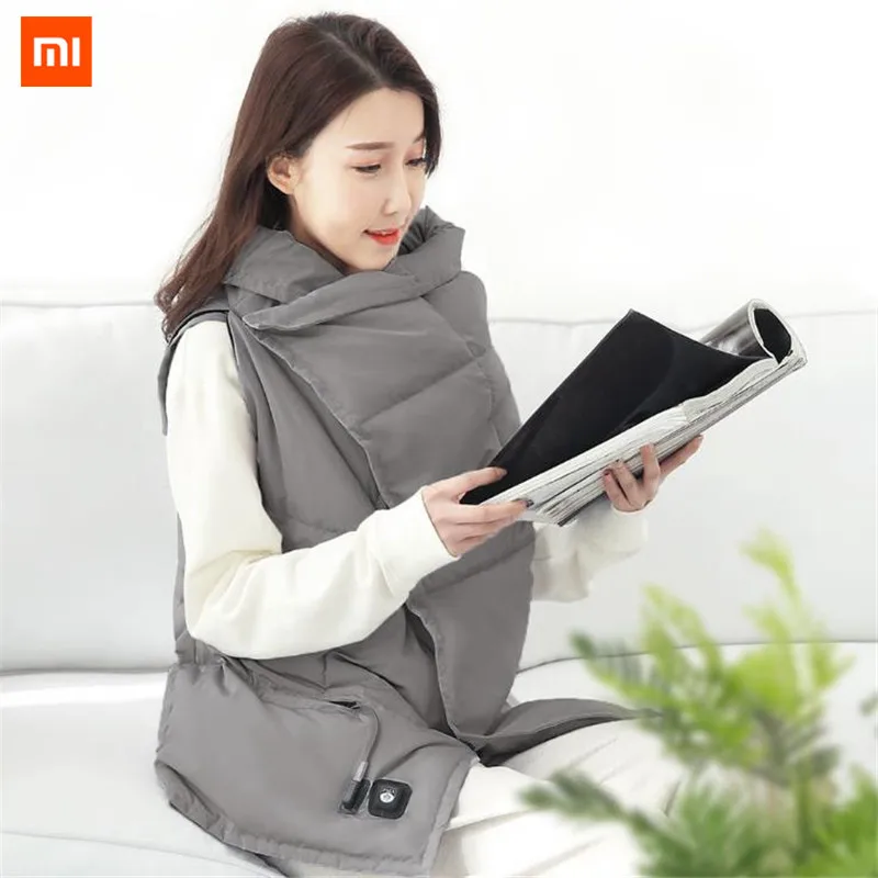 Оригинальный Многофункциональный обогреватель Xiaomi PMA Graphene моющийся теплый жилет