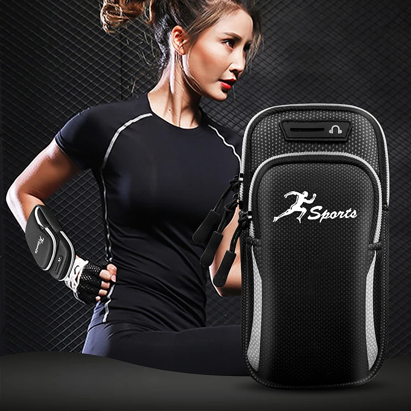 Спортивные ремни для бега водонепроницаемая сумка нарукавники на молнии мужчин