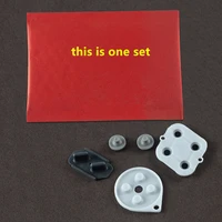 1000 set high quality conductive replacement controller rubber pads for snes