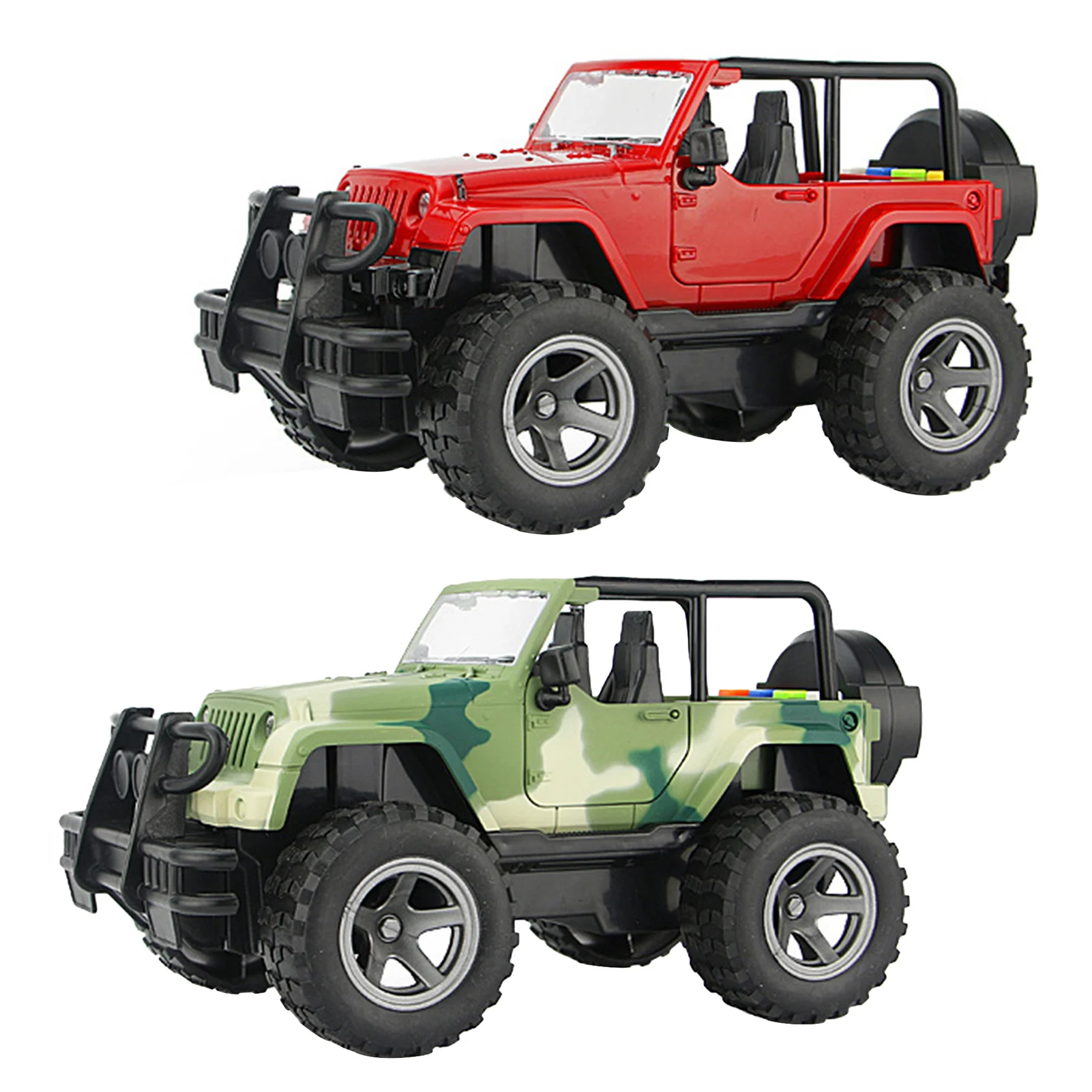 

Simulation Off-Road Military Friction Power Toy Car with Lights Sounds Toy Car For Kid Toy Birthday Christmas Gift Collection