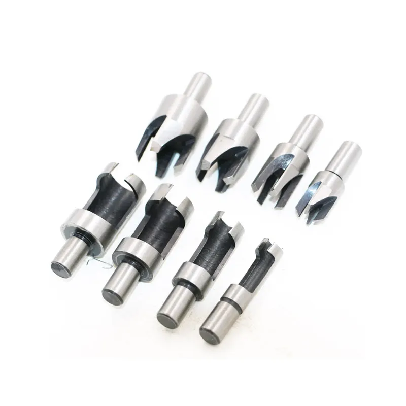 8 шт. бурильные 5/8 &quot1/2&quot 3/8 &quot1/4&quot углеродного Сталь машина для обработки