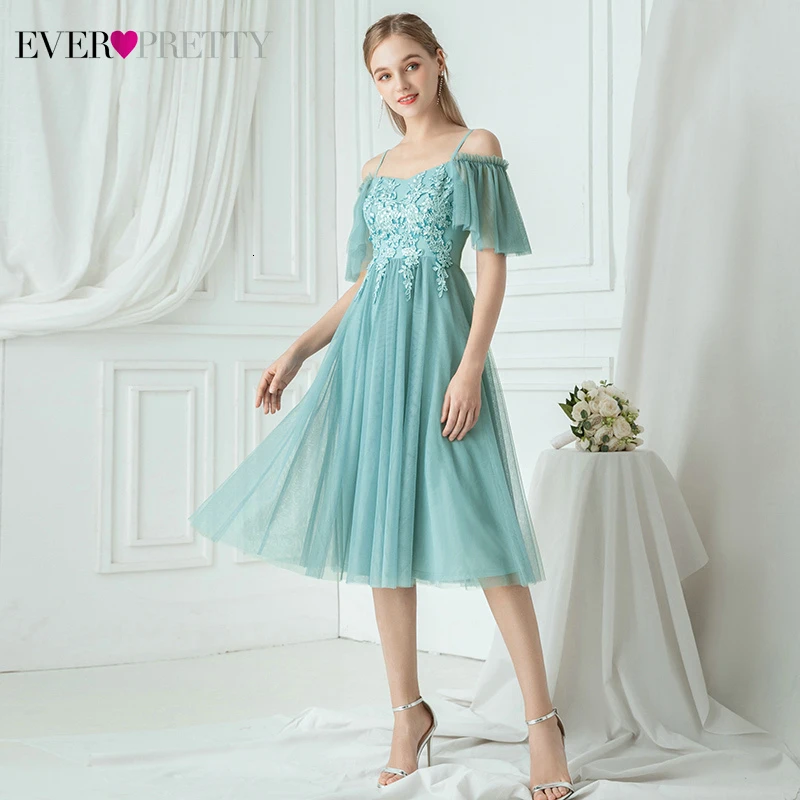 Элегантные платья подружки невесты Ever Pretty EP00745DN с блестками и аппликацией