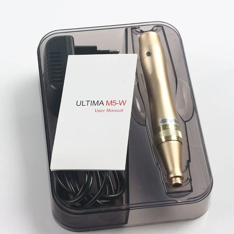 Derma Ручка беспроводная Ultima M5-W Microneedling ручка Bayonet Prot иглы картриджи для ухода за