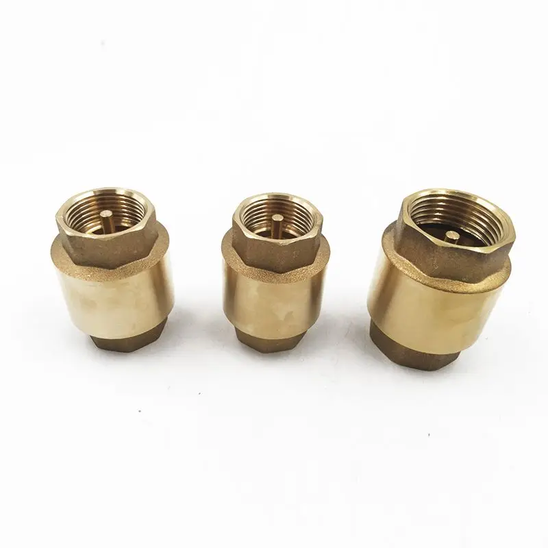 Латунный обратный клапан с резьбой G1/2 дюйма 3/4 1-1/4 2 DN15 DN20 DN25 DN32 DN50 | Обустройство