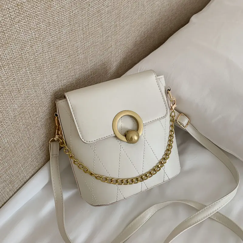 2021 Fashion Small Designer Crossbody Bag for Women Vintage Female Purses and Handbags PU Leather Shoulder Bags