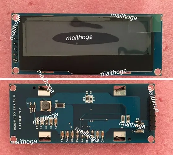 IPS экран 2 23 дюймов 7P SPI белый/желтый/синий/зеленый/оранжевый OLED с модулем платы
