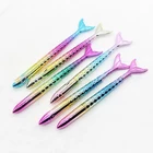 2 шт. 0,5 мм хвост русалки дизайнерская гелевая фоторучка