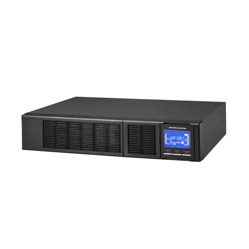 2KVA/1600W онлайн UPS 19-дюймовое крепление для стойки Внешняя батарея 72VDC модель