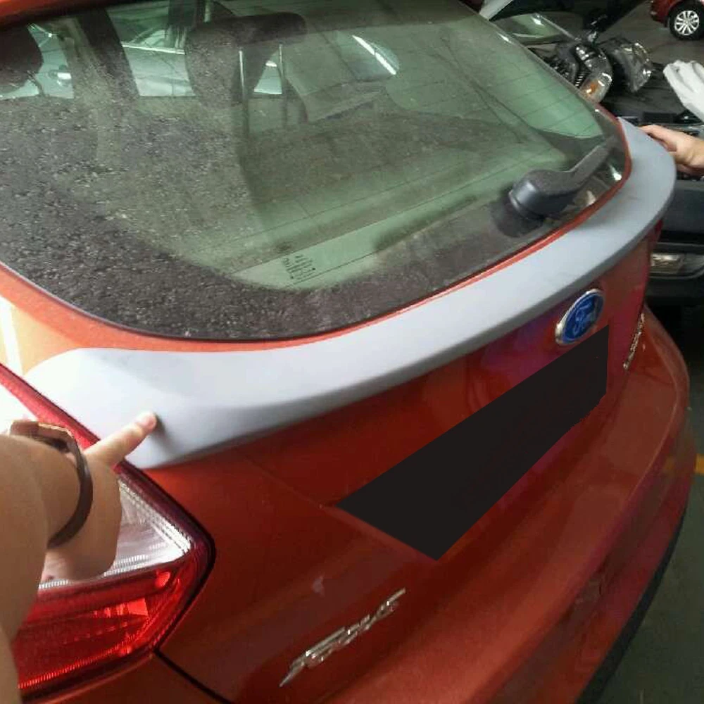 Для Ford Focus Хэтчбек задний сапог до середины икры спойлер крыло 2012-2014 PU праймер