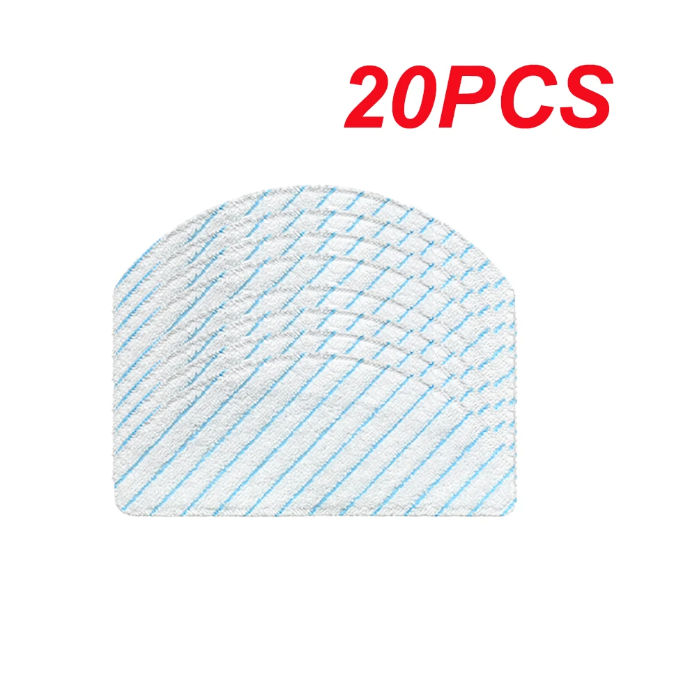 

20Pcs Disposable Strong Rag Mop Cloths Pads for Ecovacs Deebot OZMO T8 AIVI T8 Max T9 Power/Max Vacuum Cleaner Parts