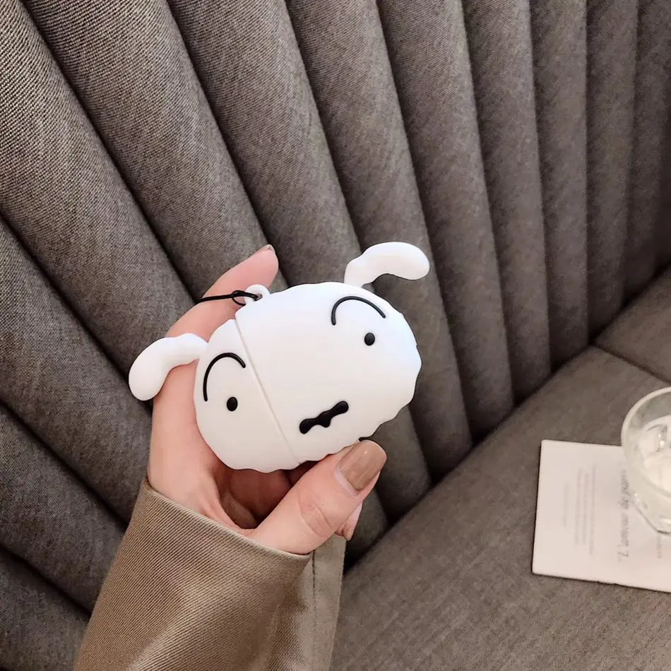 1103B Для AirPods 2 Чехол, силиконовый, милый, 3D, вишневый, мороженое, чехол для наушников, для Airpods, крышка для наушников, кольцо для ключей, ремешок для Air pods - Цвет: 1103B