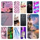 Чехол для Huawei Honor 30, мягкий чехол с закатом, ударопрочный силиконовый бампер из ТПУ для Honor 30 Pro, чехол для телефона Honor 30 Pro EBG-AN00, чехол