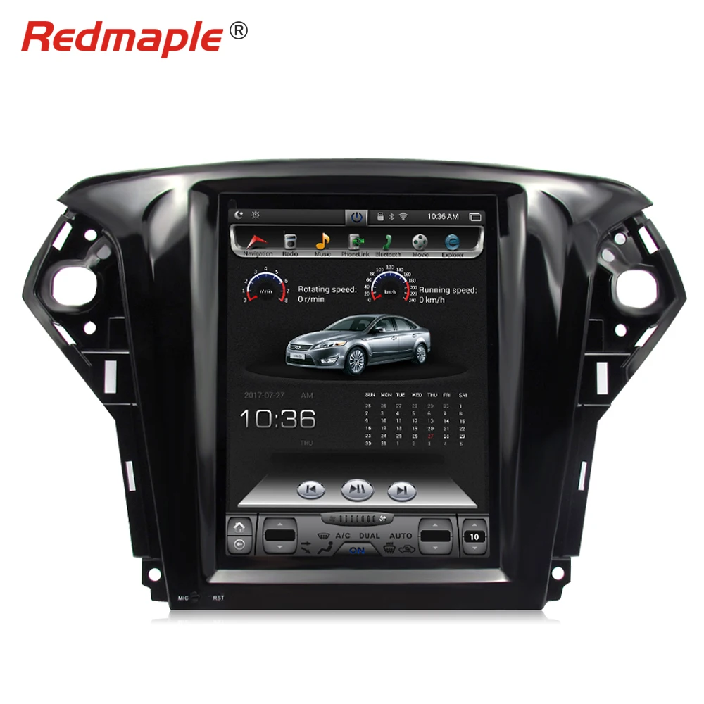 Автомобильный мультимедийный плеер на Android с большим сенсорным экраном 12 1 дюйма