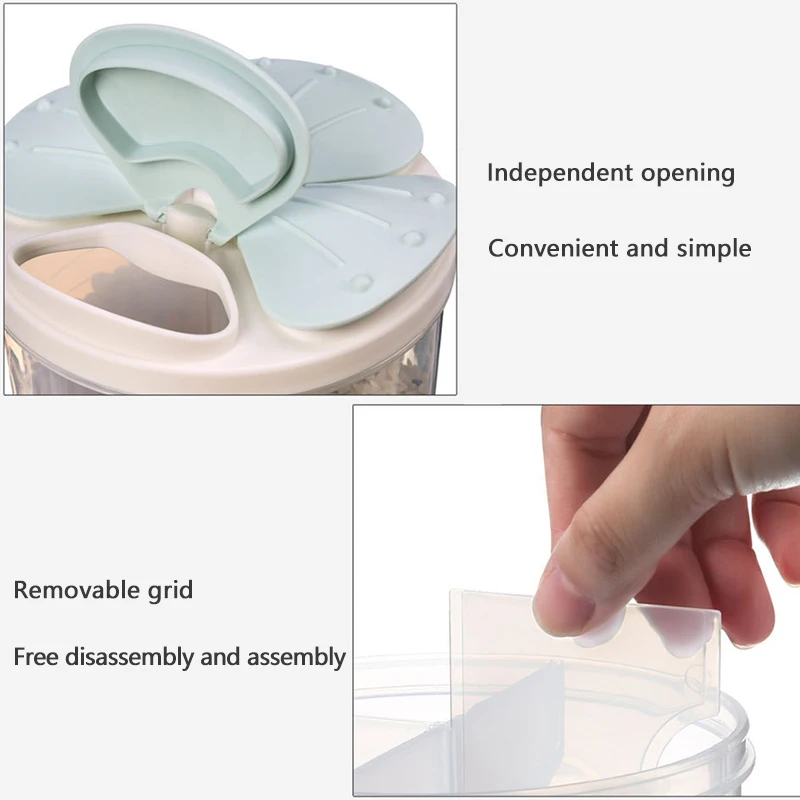 Горячий кухонный ящик для хранения емкость пищи домашнее герметичное хранилище