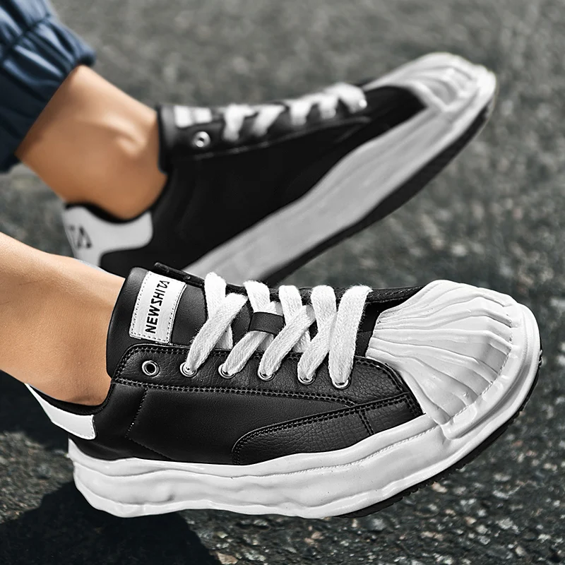 

New Fashion Classic Zebra Trainers Men's Shell Sneaker High Quality Platform Dissolve Shoes Men Hot Unisex Men's Casual Sneakers