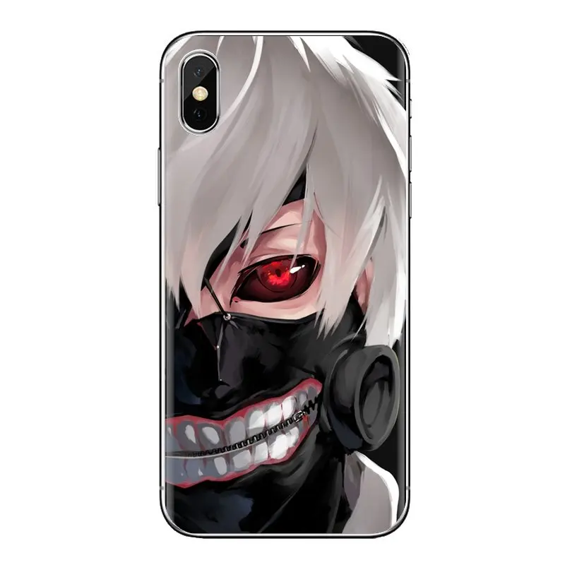 Силиконовый чехол аниме kaneki ken для samsung Galaxy S2 S3 S4 S5 MINI S6 S7 edge S8 S9 Plus Note 2 3 4 5 8 Coque Fundas |