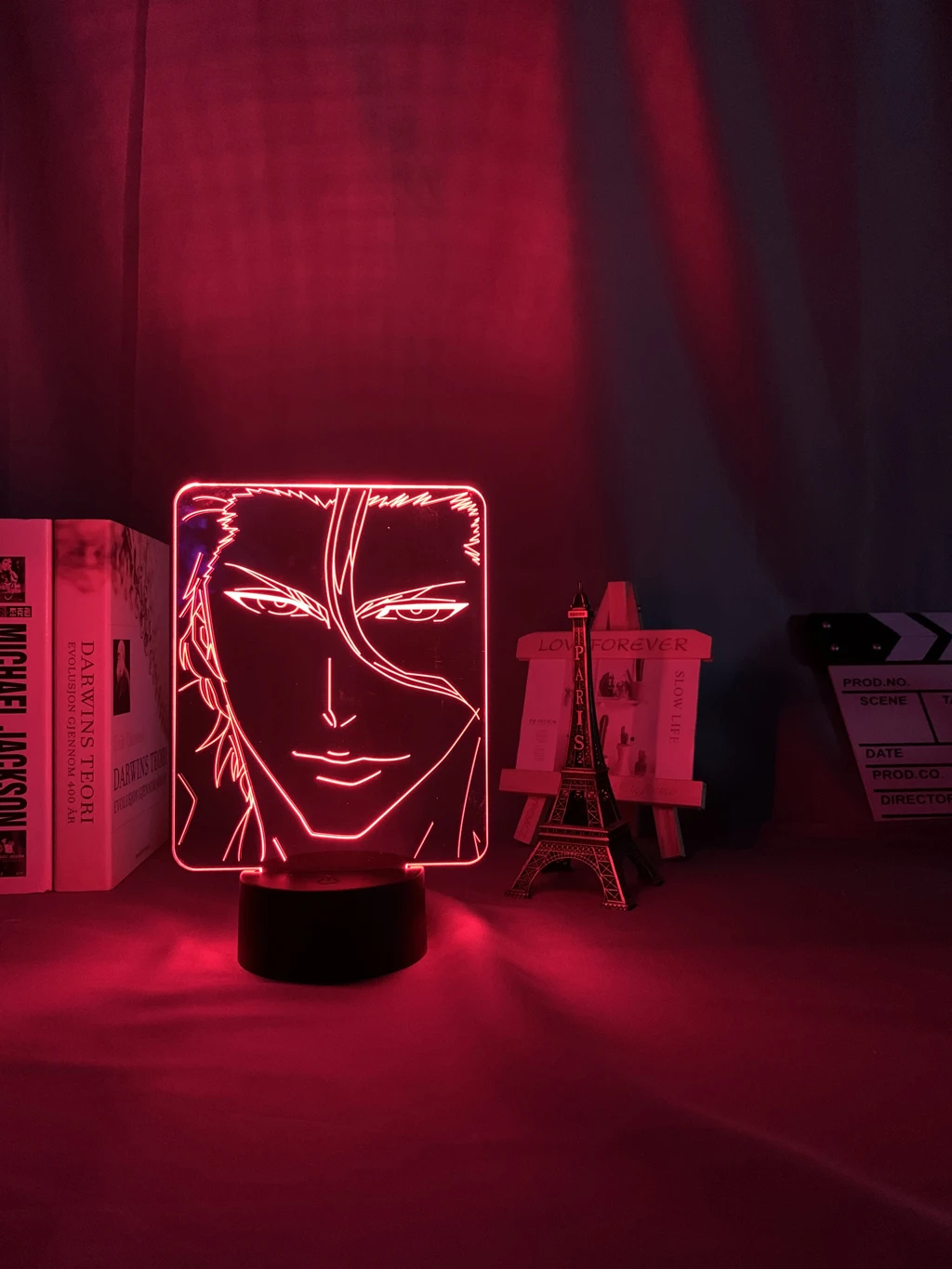 3d лампа Аниме Bleach сосукэ Ичиго для Спальня украшение ночной Светильник классный