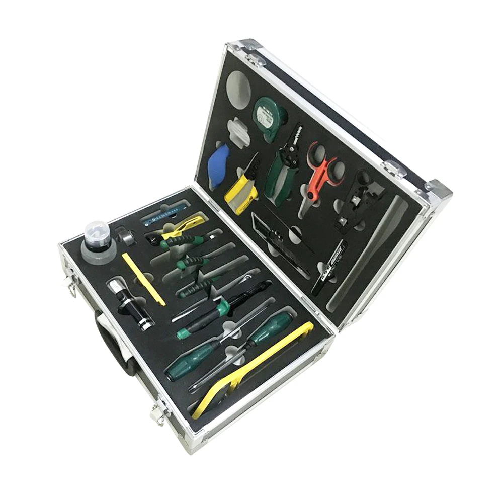 Волокно комплект инструментов для работы с оптическим кабелем FTTH Piler зачистки волоконно оптического кабеля