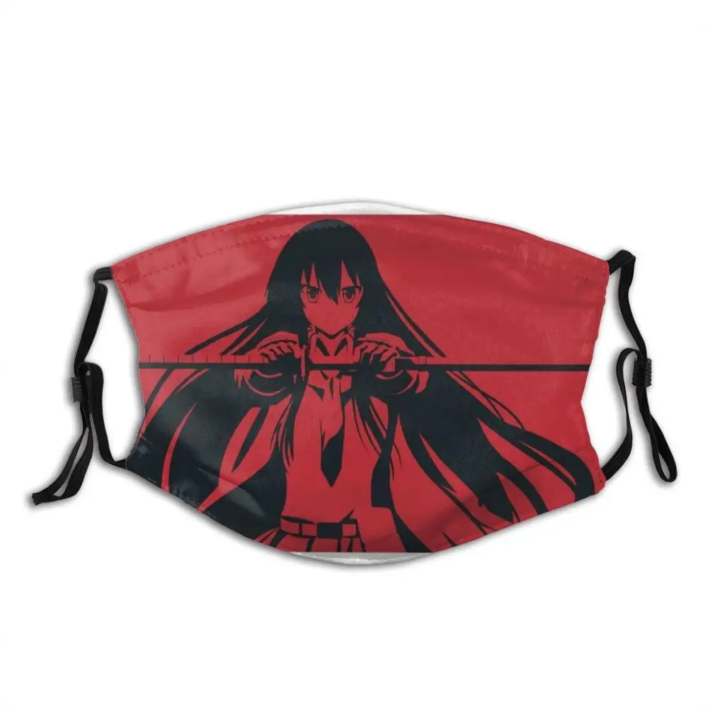 Маска убийцы Akame Ga модные маски маска меч с красными глазами ночной рейд Raoult Konosuba
