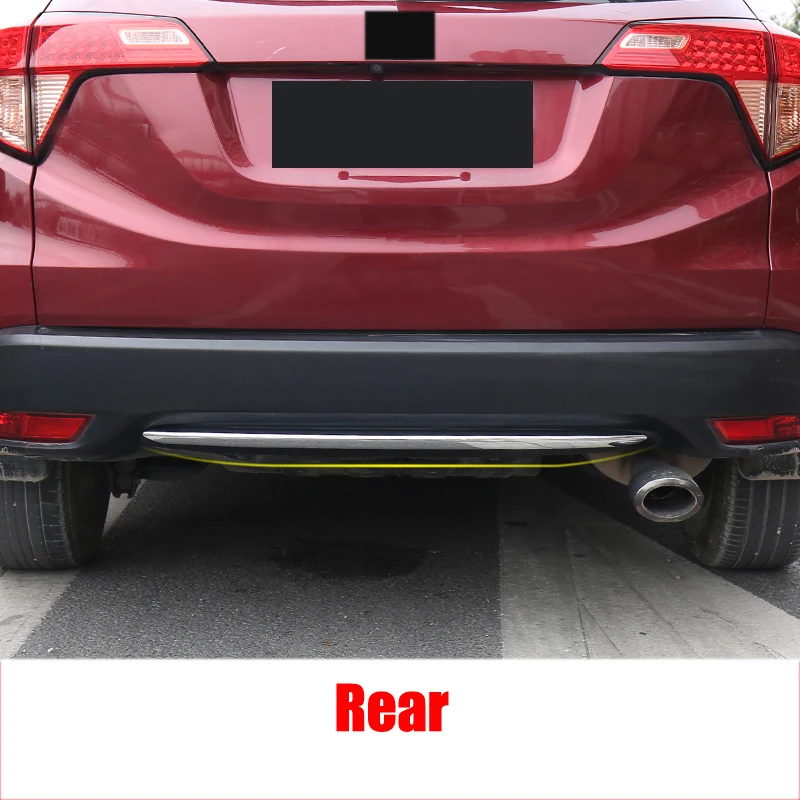 ABS хромированный передний и задний бампер гриль обшивка отделка Стайлинг