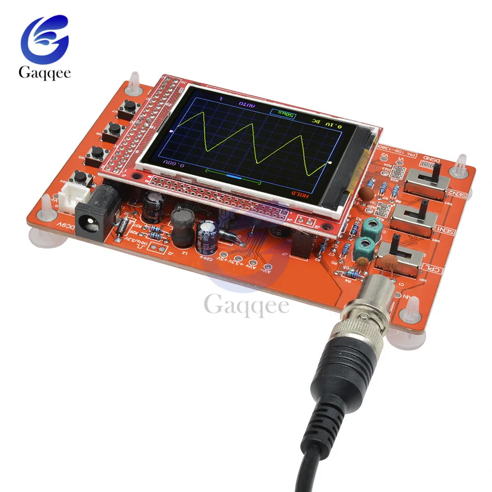 2,4 “осциллограф цифровой TFT с зондом Аллигатор тестовый зажим для Arduino ARM Detection Development Board Собранный 2,4 дюймов