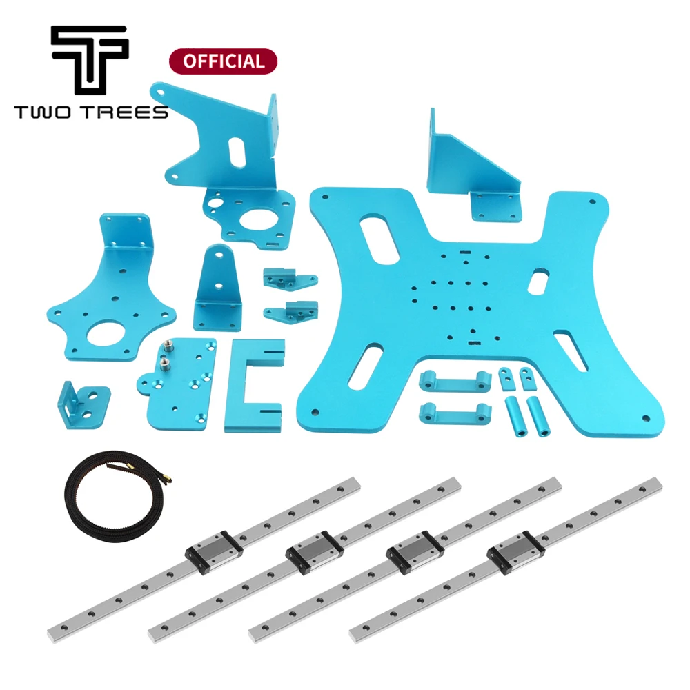 Buy アップグレードキットblv 3dプリンタ含むゲートx ybeltsネジとアルミプレート、ブランドのリニアレールエンダー3プロ