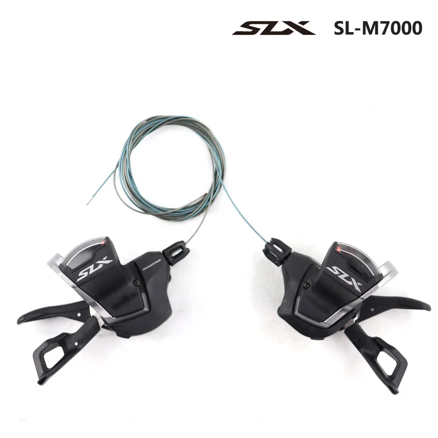 SHIMANO SLX SL-M7000 SL M7000 3x11 2x11 рычаг переключения скоростей с внутренним кабелем Запчасти для горного велосипеда - Цвет: A Pair