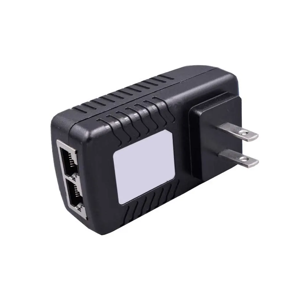 24 В 1 А Новый адаптер питания Ethernet POE Сетевая вилка