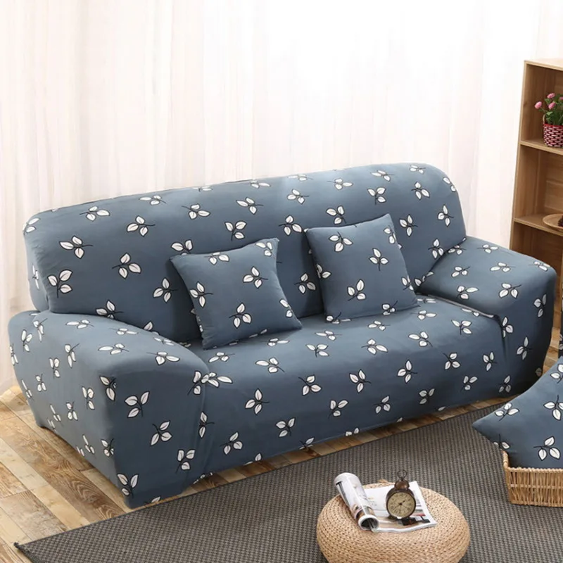 Цветочный принт стрейч чехлов секционные эластичный диван покрытие для Гостиная