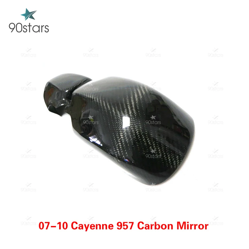 Чехол для зеркала заднего вида Porsche Cayenne 957 958 из углеродного волокна 2011-2020 боковые