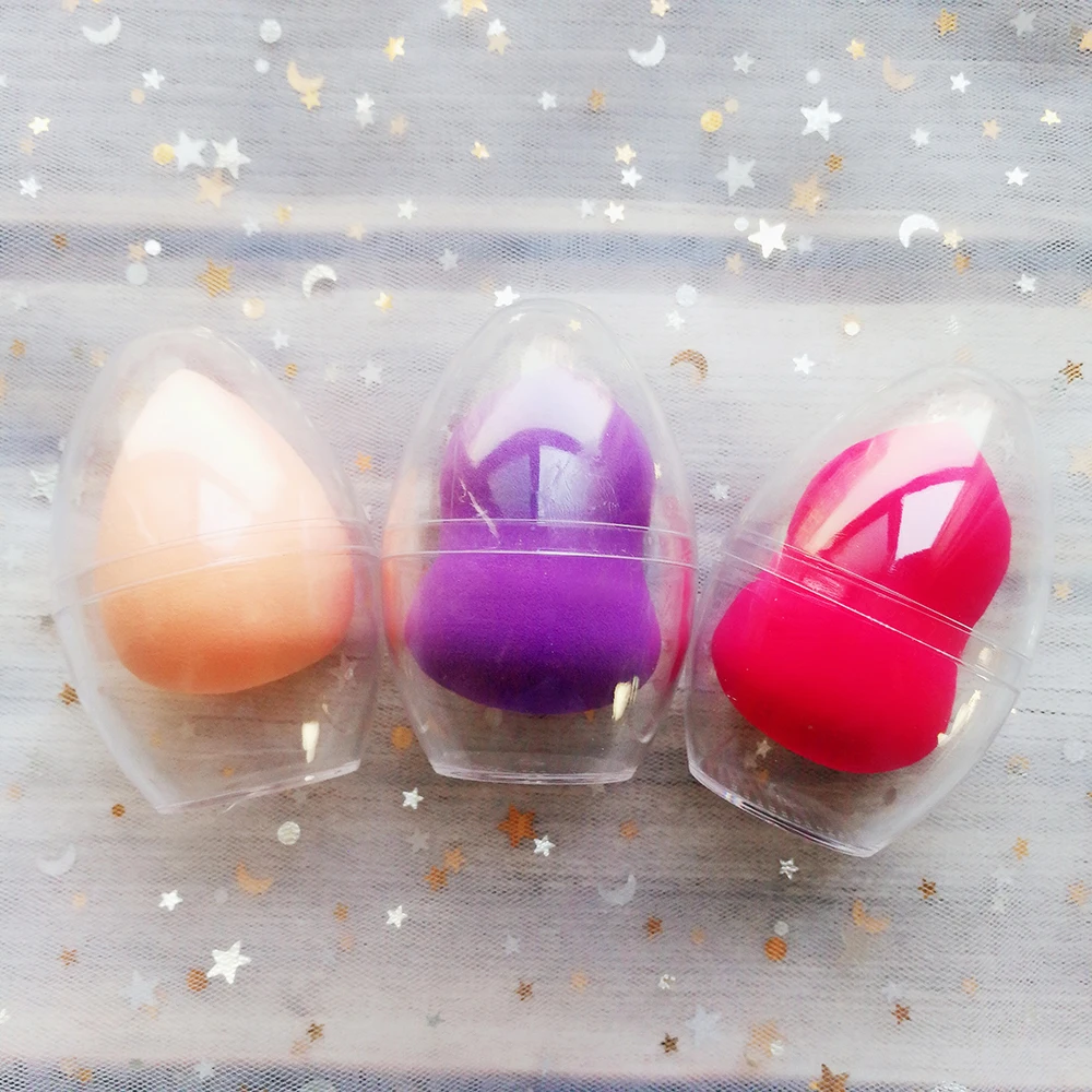 1 шт. косметическая губка для основы макияжа пудры гладкая косметический