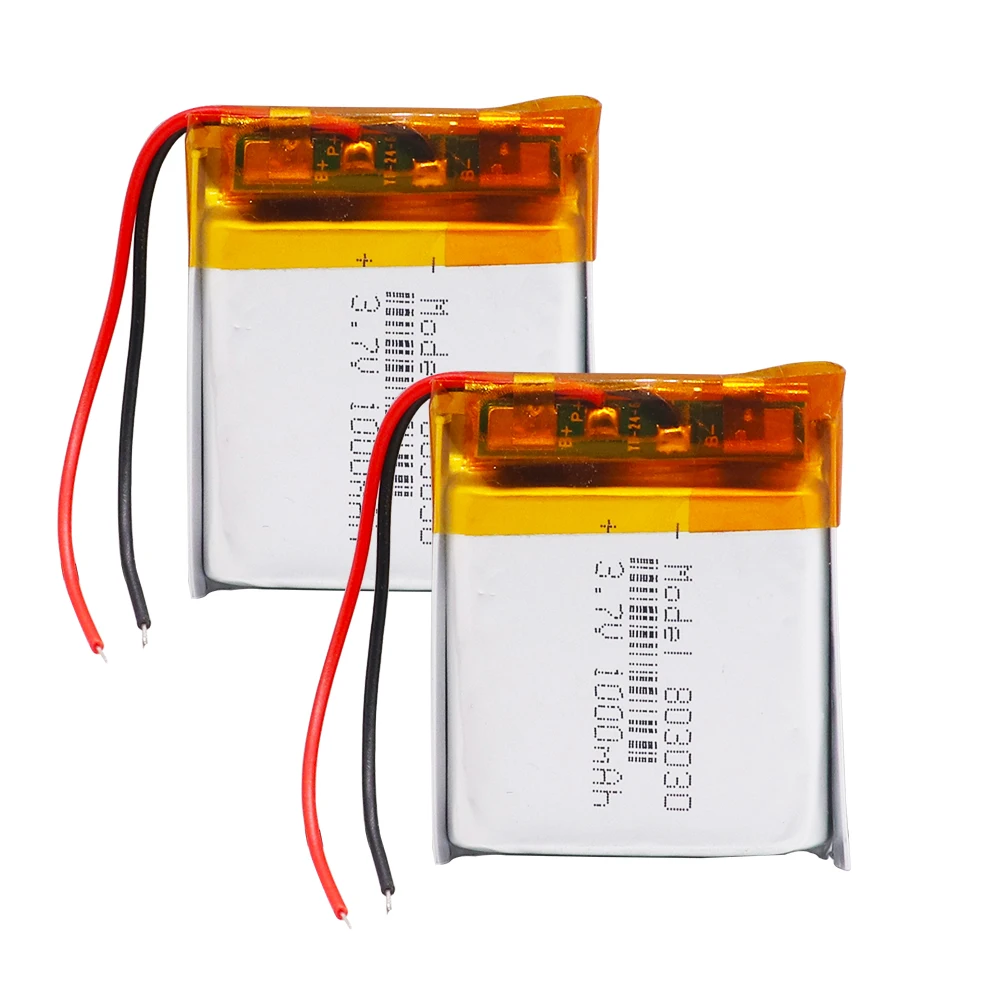 Литий полимерная аккумуляторная батарея для умных часов 803030 мАч