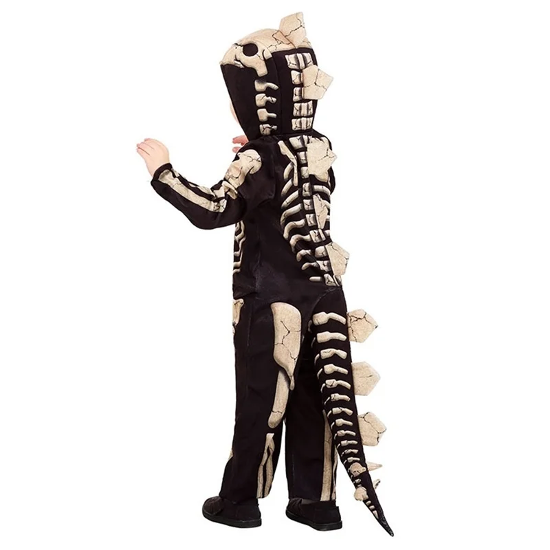 Комбинезон с капюшоном в виде динозавра комбинезон для малышей детский костюм