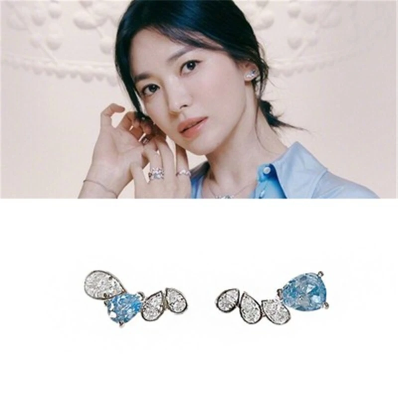 

crystal Now, We Are Breaking Up drama Hye gyo Song same Korean Ear Earrings For Women Girls Pendientes girl gift FASHION