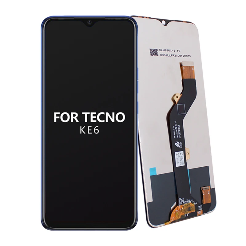 7 0 lcd screen for tecno spark 6 air ke6 ke6j lcd display touch screen digitizer assembly replacement phone repair parts free global shipping