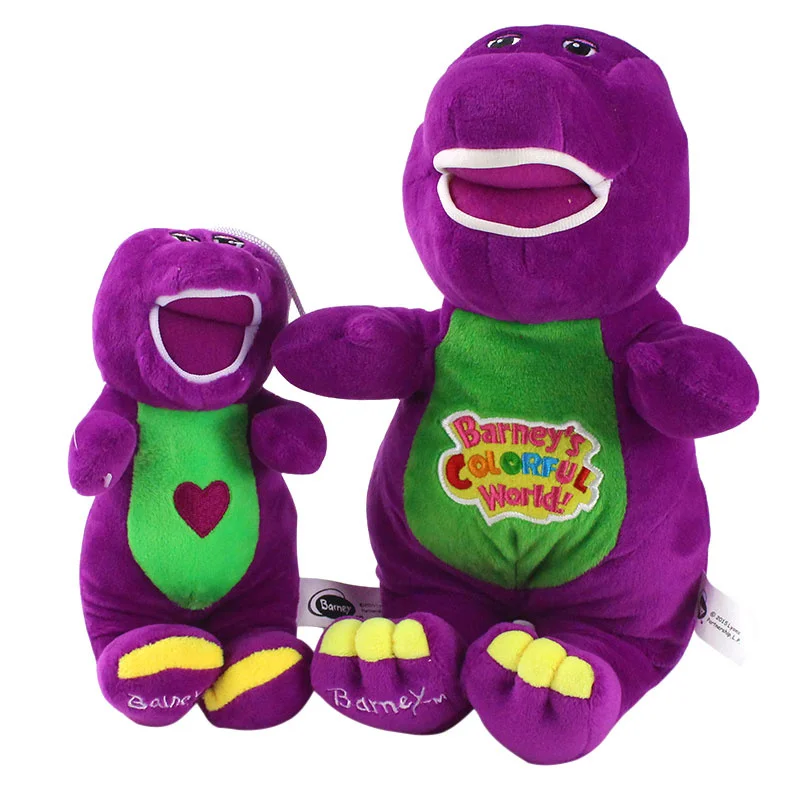 20-30cm Singing Friends Purple Dinosaur Barney Sing I LOVE YOU Song Plush Doll Toy Christmas Gift For Children | Игрушки и хобби