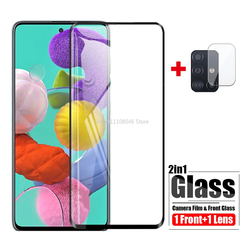 

Protective Glass For Samsung Galaxy A51 A71 Camera Len Film Screen Protector On For Samsung A71 Tempered Glass Samsun A 51 71