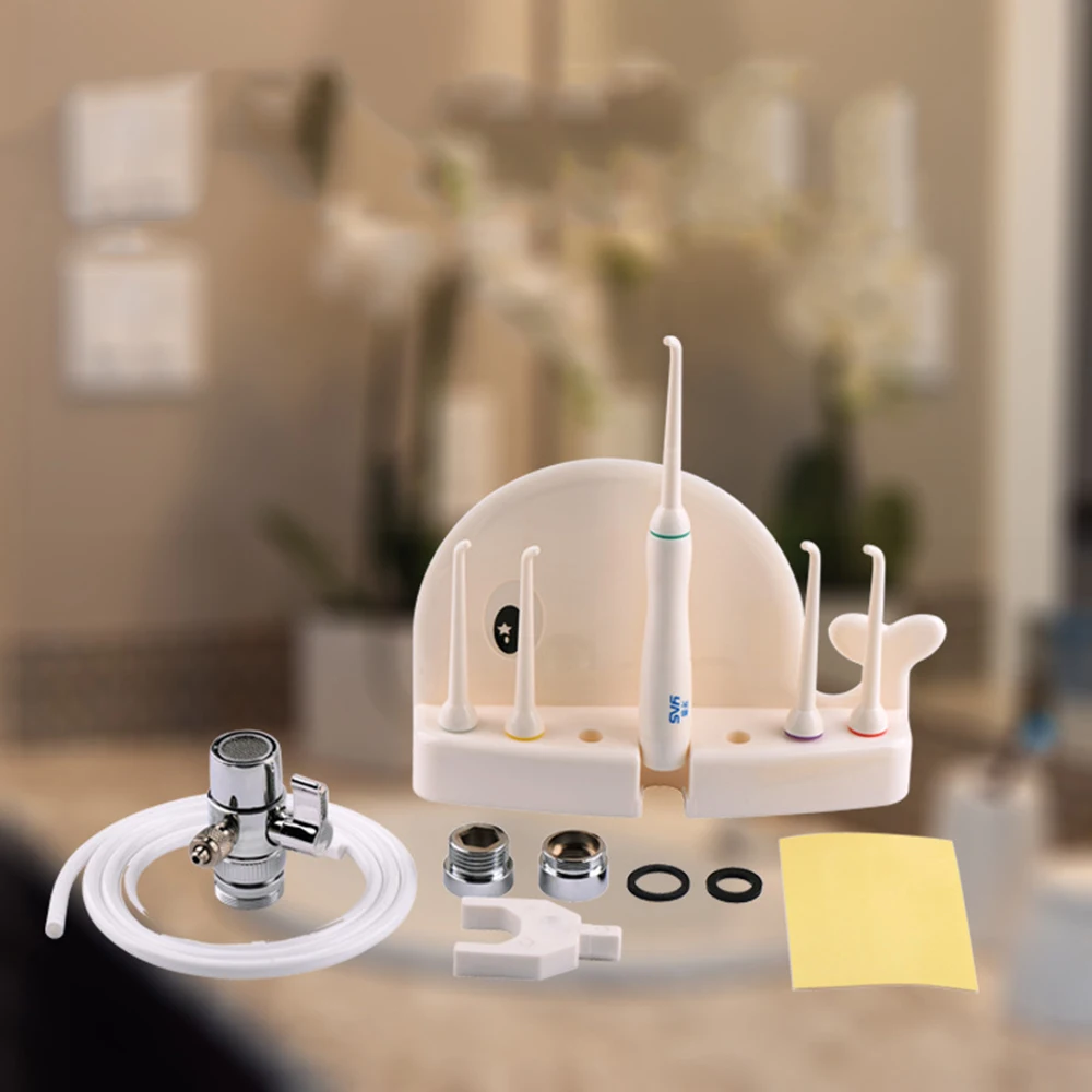 6 Tips Faucet Oral Irrigator Water Dental Flosser Implements Toothbrush Pick Teeth Cleaning Machine Clean | Бытовая техника